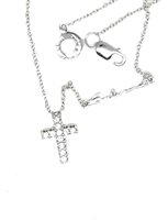 Halskette Salvini Dame Croci Fantasia in Weißgold Diamante 20039077 - 20039077